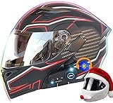 Motorcycle helmet with bluetooth 3 BFLAKWM